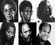 IN BLACK AND WHITE - SIX PROFILES OF AFRICAN AMERICAN  AUTHORS